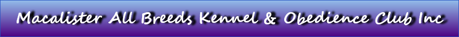 Macalister All Breeds Kennel & Obedience Club Inc