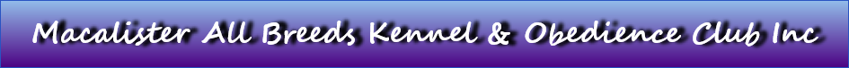 Macalister All Breeds Kennel & Obedience Club Inc